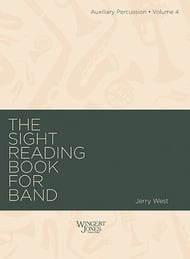 The Sight-Reading Book for Band, Vol. 4 Percussion band method book cover
